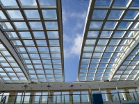 glass retractable roof price