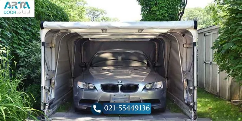 قیمت سقف پارکینگ متحرک