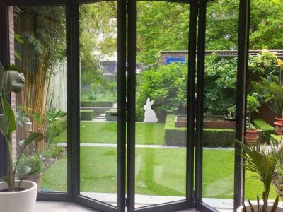 درب اتوماتیک تاشو