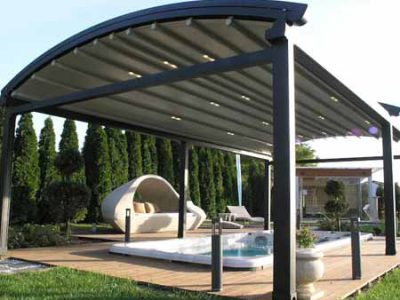 سقف متحرک قوسی