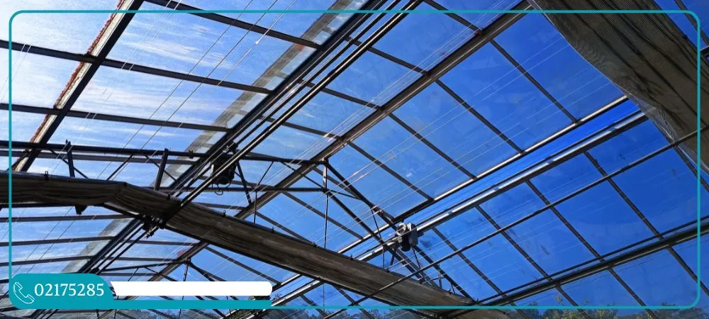 سقف پلی کربنات متحرک