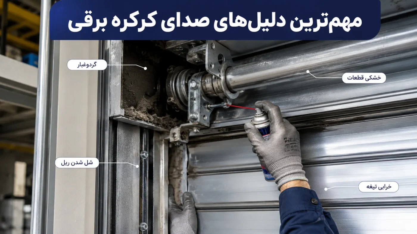 جیرجیر کرکره برقی