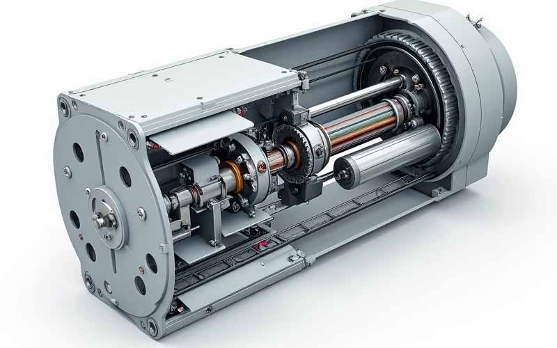 اجزای داخلی موتور سایت AC